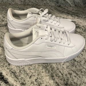 BRAND NEW White Puma Sneakers